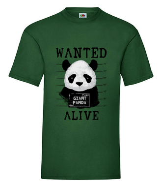 Poszukiwana panda - Koszulka z nadrukiem - Zwierzęta - Męska