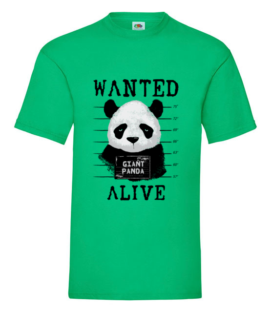 Poszukiwana panda koszulka z nadrukiem milosnicy zwierzat mezczyzna jipi pl 416 186