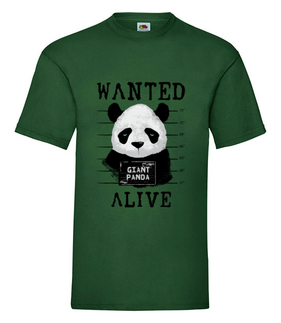 Poszukiwana panda koszulka z nadrukiem milosnicy zwierzat mezczyzna jipi pl 416 188