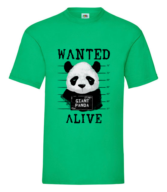 Poszukiwana panda koszulka z nadrukiem zwierzeta mezczyzna jipi pl 416 186
