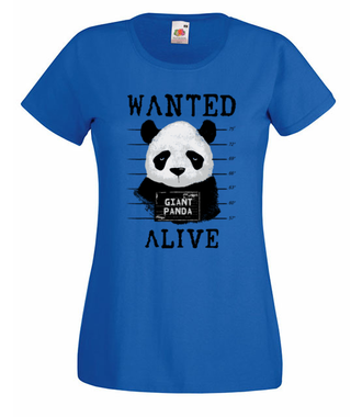Poszukiwana panda - Koszulka z nadrukiem - Miłośnicy Zwierząt - Damska