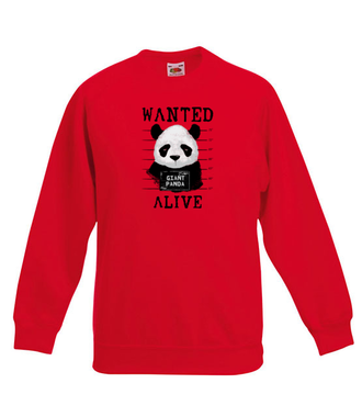 Poszukiwana panda - Bluza z nadrukiem - Miłośnicy Zwierząt - Dziecięca