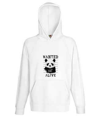 Poszukiwana panda - Bluza z nadrukiem - Miłośnicy Zwierząt - Męska z kapturem