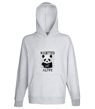 Poszukiwana panda - Bluza z nadrukiem - Miłośnicy Zwierząt - Męska z kapturem