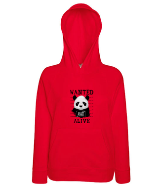 Poszukiwana panda - Bluza z nadrukiem - Miłośnicy Zwierząt - Damska z kapturem