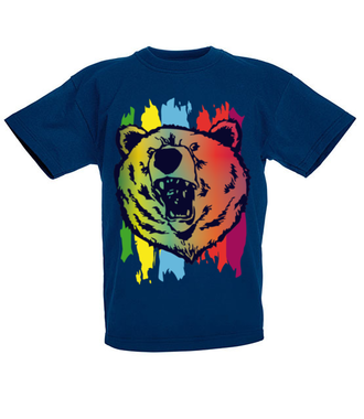 Z mocą niedźwiedzia - Koszulka z nadrukiem - Zwierzęta - Dziecięca