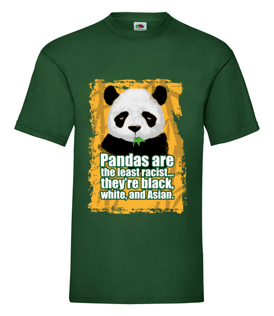 Wielorasowa panda koszulka z nadrukiem zwierzeta mezczyzna jipi pl 419 188