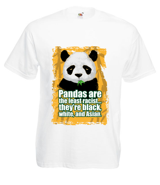 Wielorasowa panda koszulka z nadrukiem zwierzeta mezczyzna jipi pl 419 2