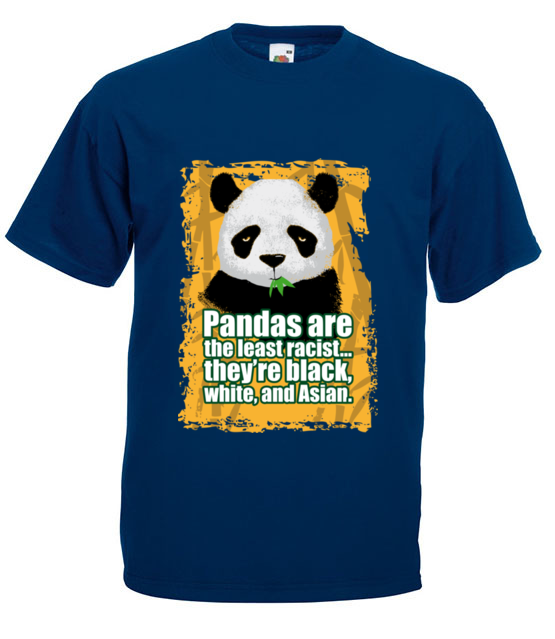 Wielorasowa panda koszulka z nadrukiem zwierzeta mezczyzna jipi pl 419 3