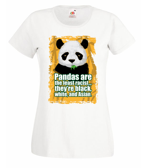Wielorasowa panda koszulka z nadrukiem zwierzeta kobieta jipi pl 419 58