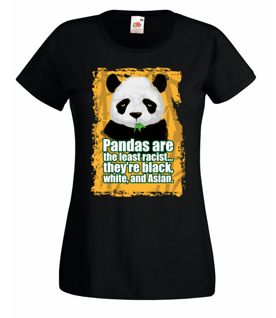 Wielorasowa panda koszulka z nadrukiem zwierzeta kobieta jipi pl 419 59