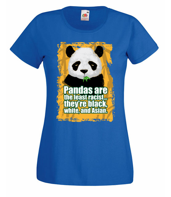 Wielorasowa panda koszulka z nadrukiem zwierzeta kobieta jipi pl 419 61
