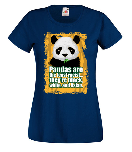 Wielorasowa panda koszulka z nadrukiem zwierzeta kobieta jipi pl 419 62