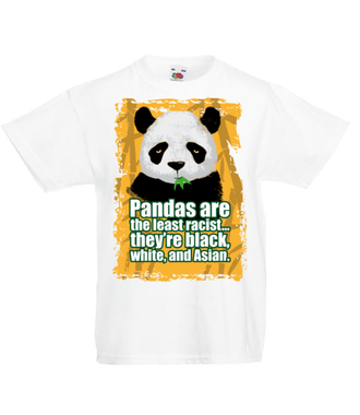 Wielorasowa panda - Koszulka z nadrukiem - Miłośnicy Zwierząt - Dziecięca
