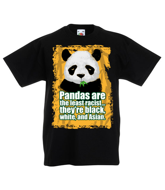Wielorasowa panda koszulka z nadrukiem zwierzeta dziecko jipi pl 419 82