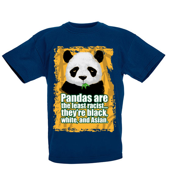 Wielorasowa panda koszulka z nadrukiem zwierzeta dziecko jipi pl 419 86