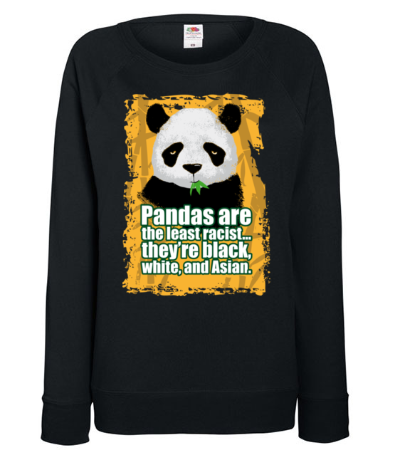 Wielorasowa panda bluza z nadrukiem zwierzeta kobieta jipi pl 419 115