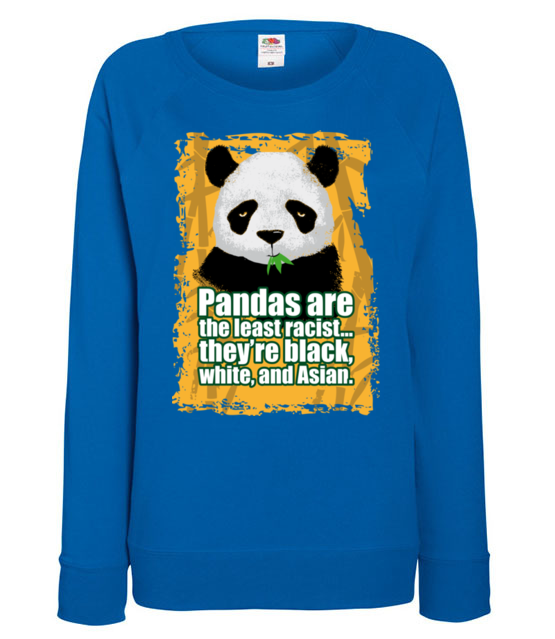 Wielorasowa panda bluza z nadrukiem zwierzeta kobieta jipi pl 419 117