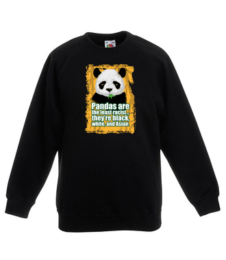 Wielorasowa panda - Bluza z nadrukiem - Miłośnicy Zwierząt - Dziecięca