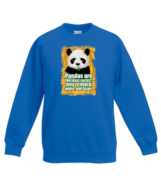 Wielorasowa panda - Bluza z nadrukiem - Miłośnicy Zwierząt - Dziecięca