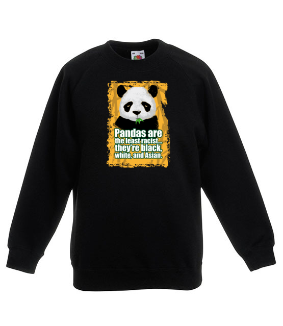 Wielorasowa panda bluza z nadrukiem zwierzeta dziecko jipi pl 419 124