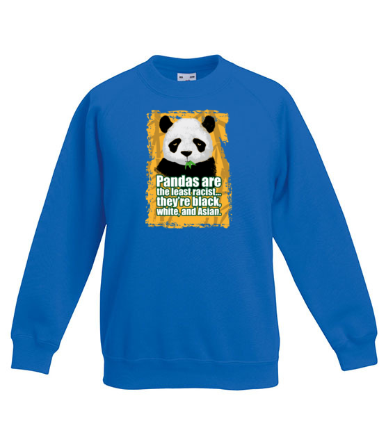 Wielorasowa panda bluza z nadrukiem zwierzeta dziecko jipi pl 419 126