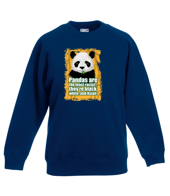 Wielorasowa panda bluza z nadrukiem zwierzeta dziecko jipi pl 419 127