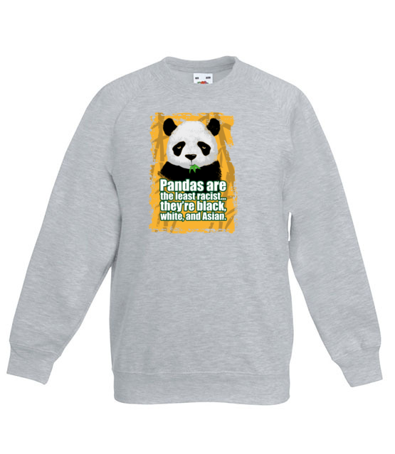 Wielorasowa panda bluza z nadrukiem zwierzeta dziecko jipi pl 419 128