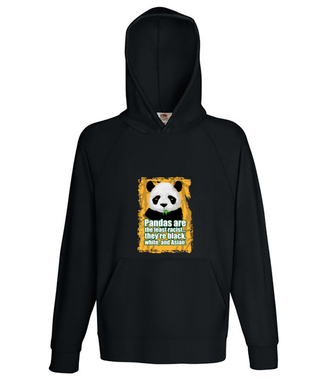 Wielorasowa panda - Bluza z nadrukiem - Zwierzęta - Męska z kapturem