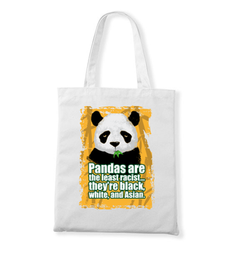 Wielorasowa panda - Torba z nadrukiem - Miłośnicy Zwierząt - Gadżety