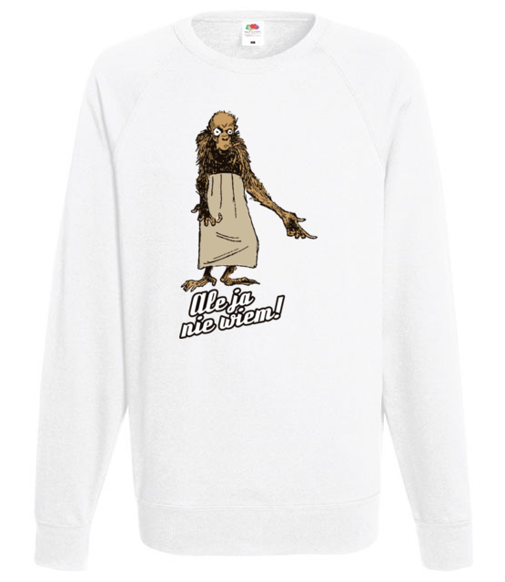 Ale o co chodzi ja nie wiem bluza z nadrukiem milosnicy zwierzat mezczyzna jipi pl 425 106