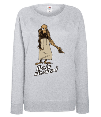 Ale o co chodzi? Ja nie wiem! - Bluza z nadrukiem - Miłośnicy Zwierząt - Damska