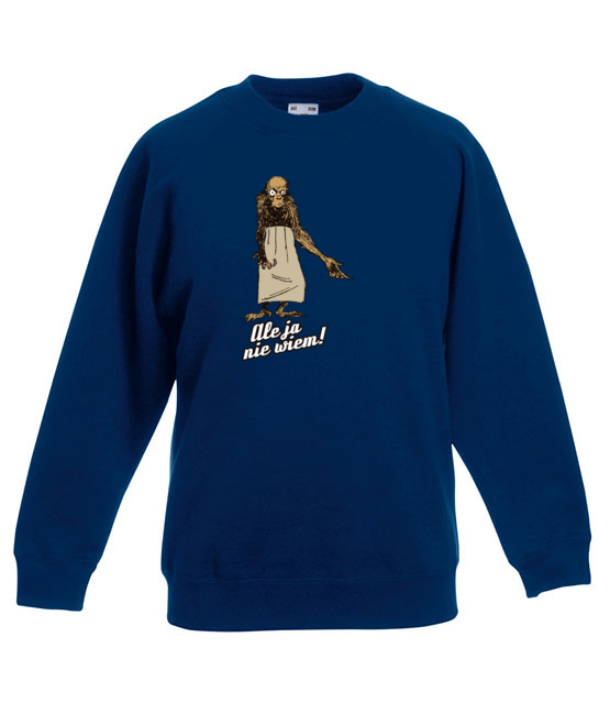 Ale o co chodzi ja nie wiem bluza z nadrukiem milosnicy zwierzat dziecko jipi pl 425 127