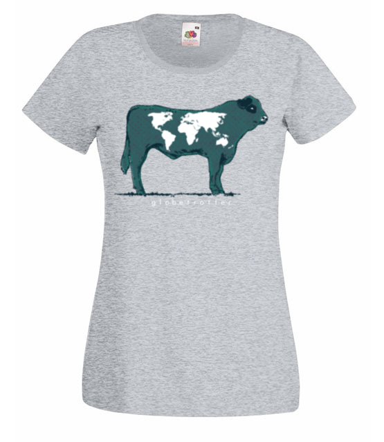 Na krowie sie nie miesci koszulka z nadrukiem zwierzeta kobieta jipi pl 427 63