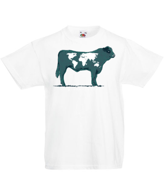 Na krowie się nie mieści - Koszulka z nadrukiem - Zwierzęta - Dziecięca