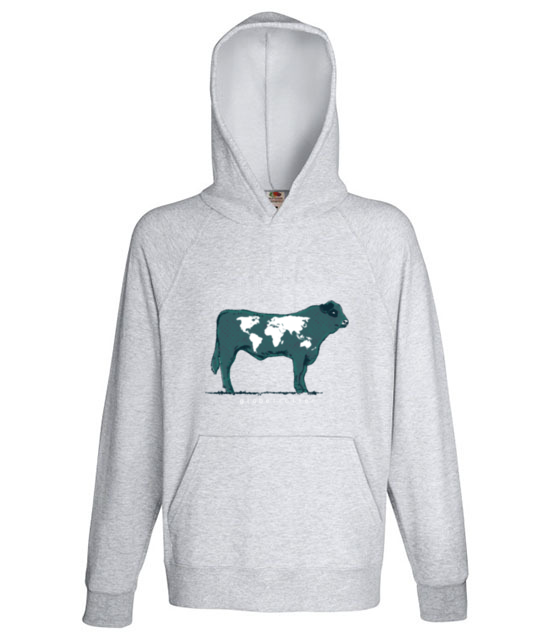 Na krowie sie nie miesci bluza z nadrukiem zwierzeta mezczyzna jipi pl 427 138