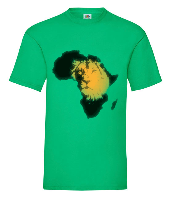 Kraina wielkiego lwa koszulka z nadrukiem zwierzeta mezczyzna jipi pl 428 186