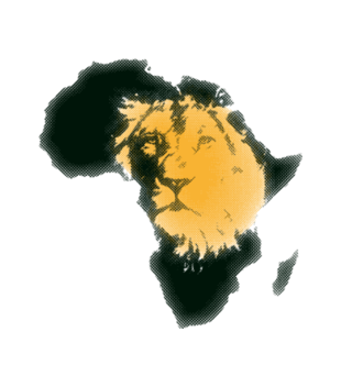 Kraina wielkiego lwa - Koszulka z nadrukiem - Zwierzęta - Damska
