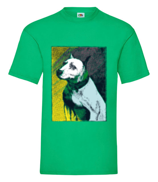 Magia psiego spojrzenia koszulka z nadrukiem zwierzeta mezczyzna jipi pl 429 186