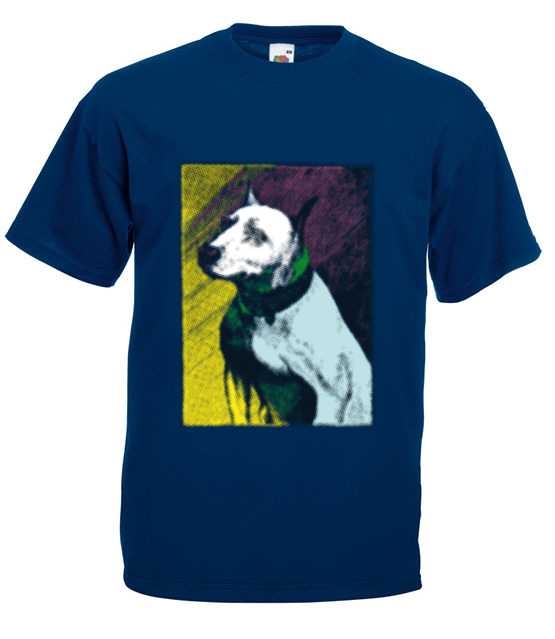 Magia psiego spojrzenia koszulka z nadrukiem zwierzeta mezczyzna jipi pl 429 3