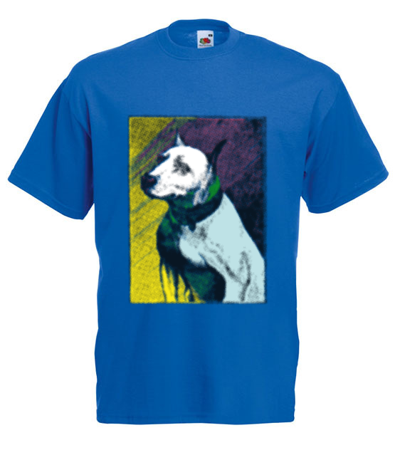 Magia psiego spojrzenia koszulka z nadrukiem zwierzeta mezczyzna jipi pl 429 5