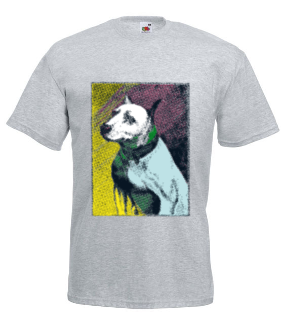 Magia psiego spojrzenia koszulka z nadrukiem zwierzeta mezczyzna jipi pl 429 6