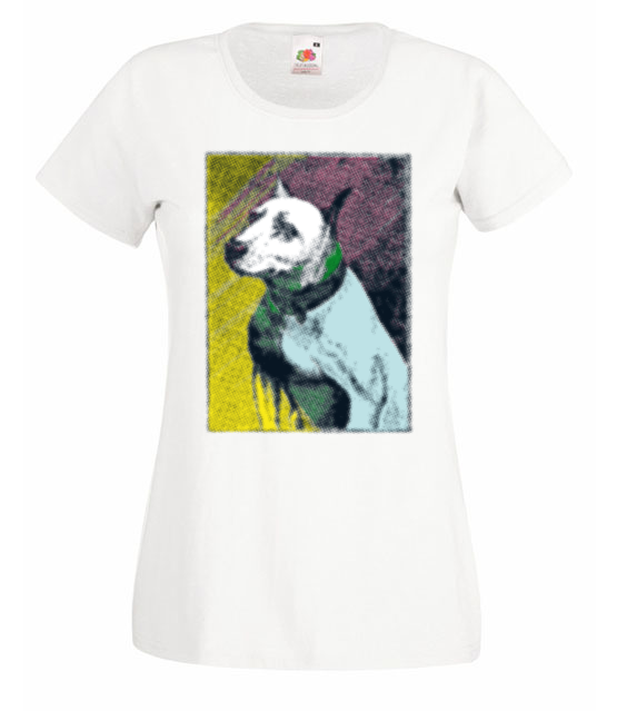 Magia psiego spojrzenia koszulka z nadrukiem zwierzeta kobieta jipi pl 429 58