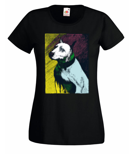 Magia psiego spojrzenia koszulka z nadrukiem zwierzeta kobieta jipi pl 429 59