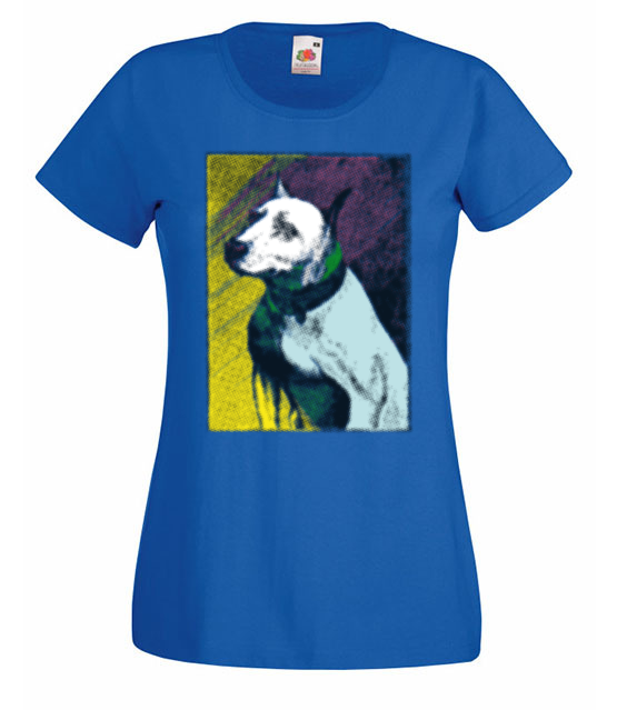 Magia psiego spojrzenia koszulka z nadrukiem zwierzeta kobieta jipi pl 429 61