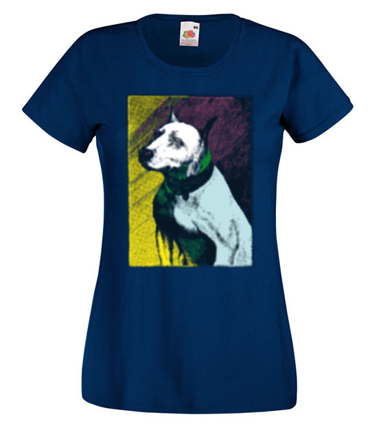 Magia psiego spojrzenia koszulka z nadrukiem zwierzeta kobieta jipi pl 429 62