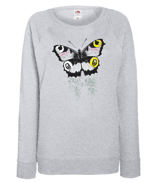 Motyla klasyka magia skrzydel bluza z nadrukiem zwierzeta kobieta jipi pl 431 118
