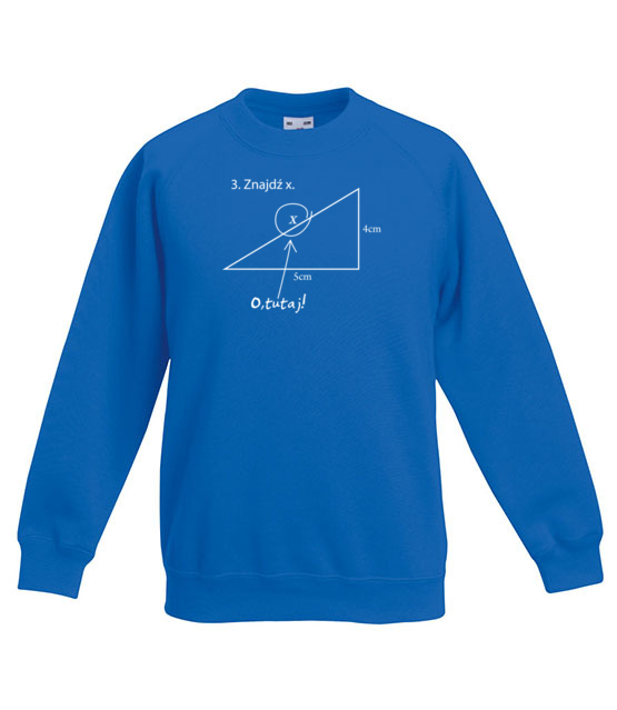 Matematyka krolowa nauk bluza z nadrukiem szkola dziecko jipi pl 435 126