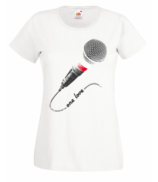 Jedna milosc jeden kraj koszulka z nadrukiem muzyka kobieta jipi pl 91 58