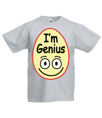 Jestem geniuszem, wiesz? - Koszulka z nadrukiem - Szkoła - Dziecięca